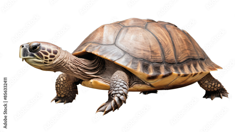 Obraz premium turtle isolated on white background , transparent png image