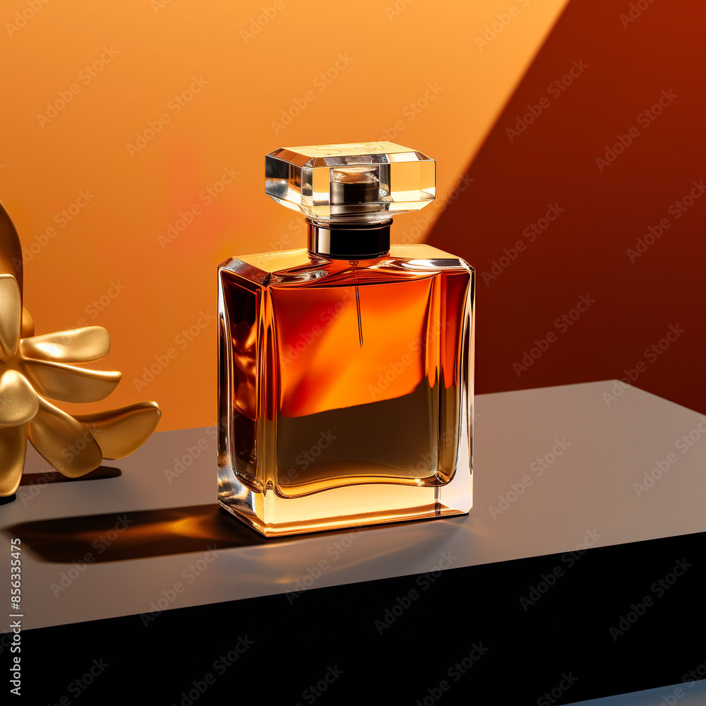 luxury bottle of perfume in commercial packshot photography luxury bottle of perfume in commercial packshot photography