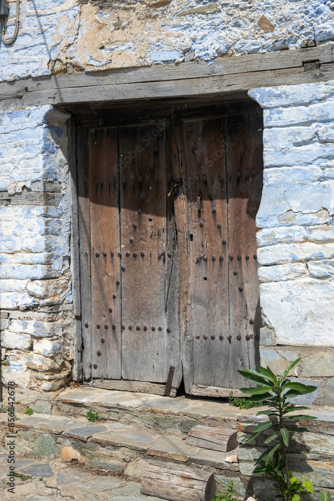Fototapeta premium The historical Village of Ampelakia, Larissa, Thessaly, Greece