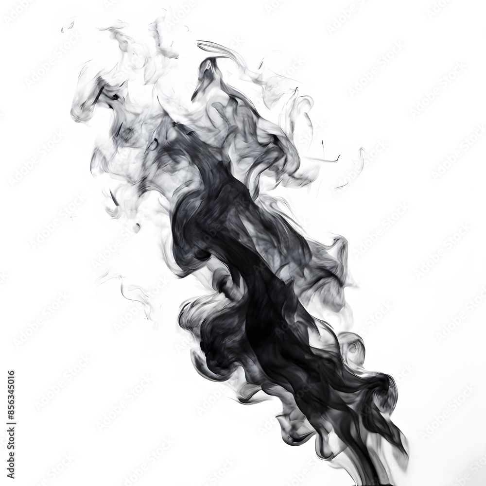 smoke on white background smoke on white background