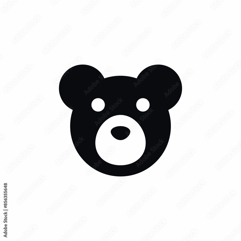 bear animal wild toy icon bear animal wild toy icon