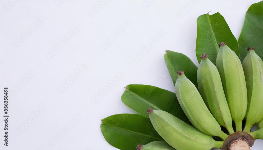 Fototapeta premium Banana isolated on white background