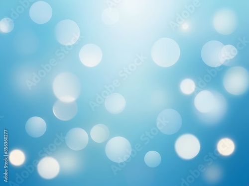 Blue background with bokeh. Vibrant and festive backdrop for any happy occasion
