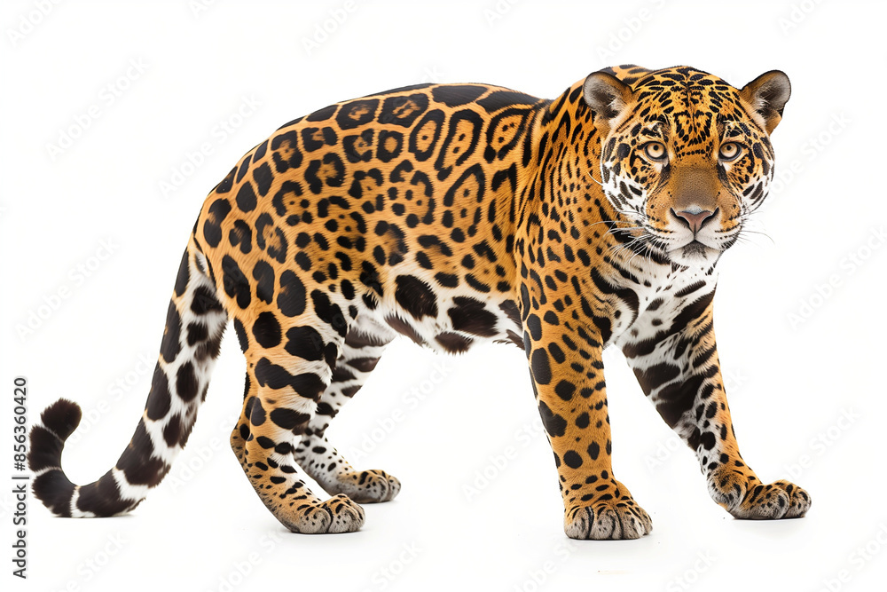 jaguar with white background jaguar with white background