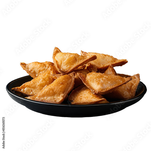Sopaipillas, PNG, isolated on transparent background.