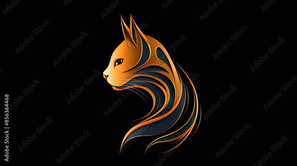 Obraz premium tiger head tattoo