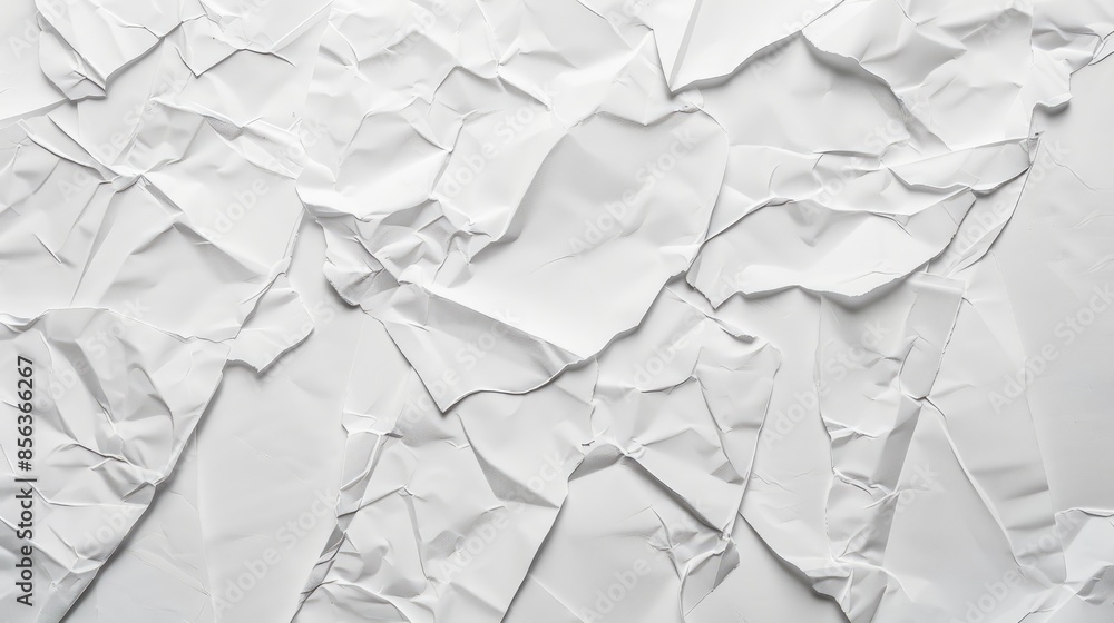 Paper background in white Paper background in white