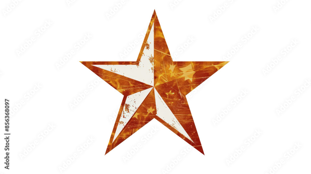 Star on a transparent background Star on a transparent background