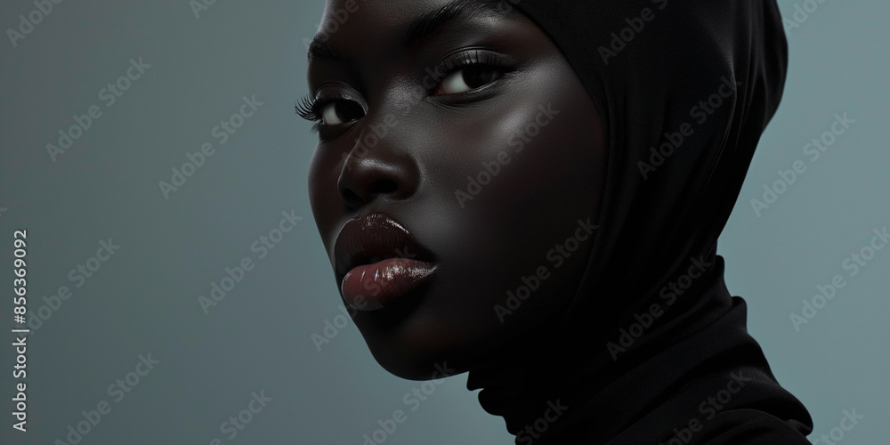 Beautiful black woman with perfect skin Beautiful black woman with perfect skin