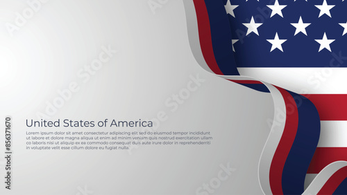 USA Background can be Used for American National Days