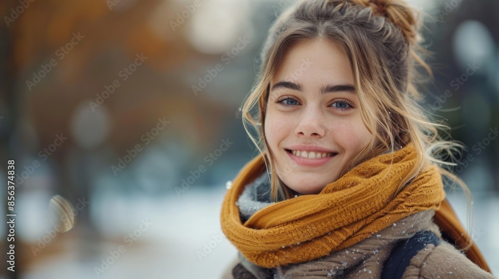winter walk in the cold. beautiful girl in the park in nature in winter. frosty sunny day. winter walk in the cold. beautiful girl in the park in nature in winter. frosty sunny day.