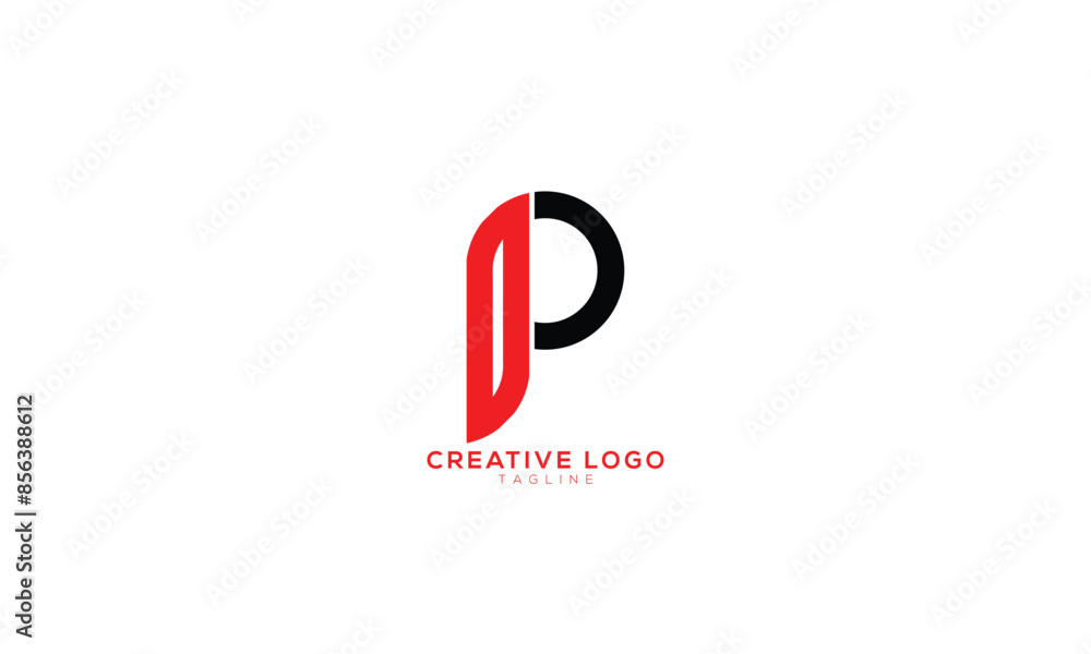 IP PI Abstract initial monogram letter alphabet logo design IP PI Abstract initial monogram letter alphabet logo design