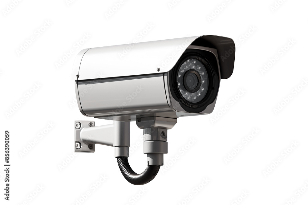 Modern Surveillance Camera. High-resolution security camera on a transparent background, ideal for safety-related graphics. Modern Surveillance Camera. High-resolution security camera on a transparent background, ideal for safety-related graphics.