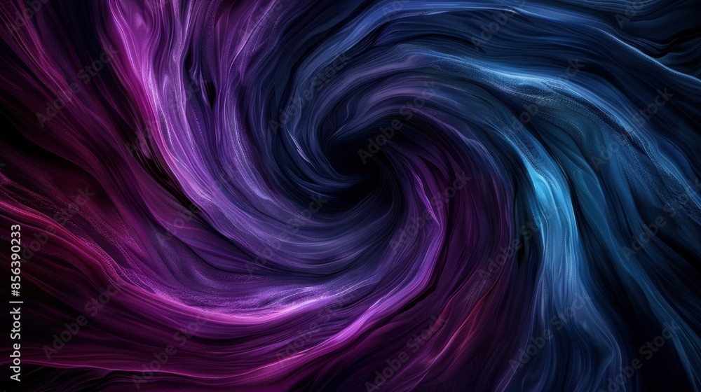 Swirling abstract background with vibrant purple and blue colors Swirling abstract background with vibrant purple and blue colors