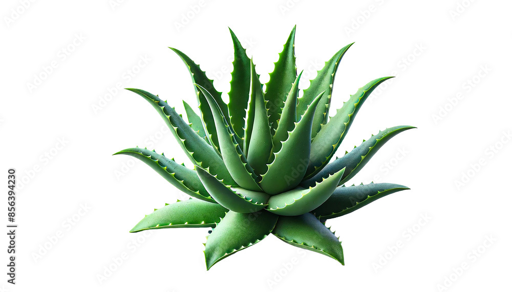 Aloe vera plant isolated on transparent or white background Aloe vera plant isolated on transparent or white background