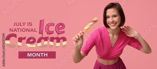 Banner for ice-cream month ...