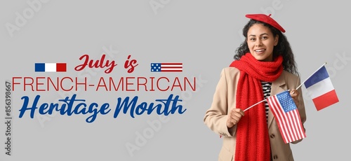 Festive banner for French-A...