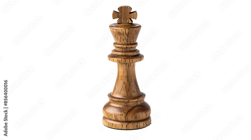 Chess king on isolated transparent background Chess king on isolated transparent background