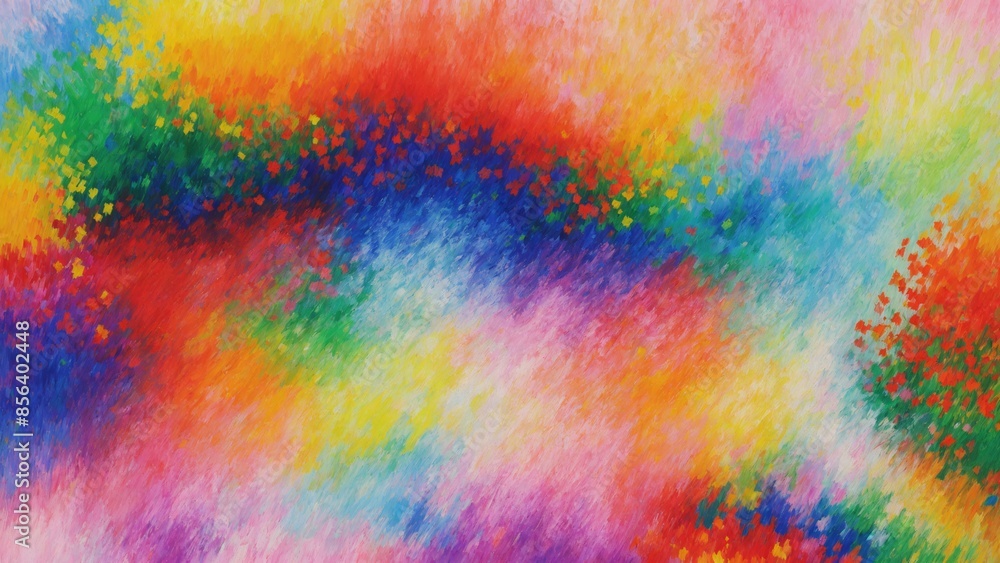 Fun art supplies with vibrant colors on pastel background Fun art supplies with vibrant colors on pastel background