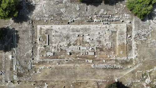 Eleusis, Isthmia, Corinth, Greece. Roman Baths in Isthmi, amazing mosaics!