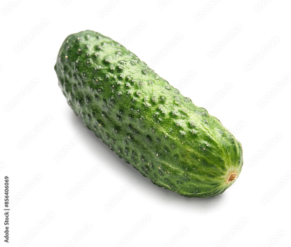 Fresh cucumber isolated on white background Fresh cucumber isolated on white background