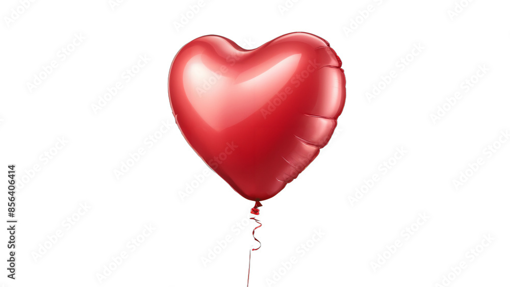 red heart balloon isolated on white background , transparent png image red heart balloon isolated on white background , transparent png image