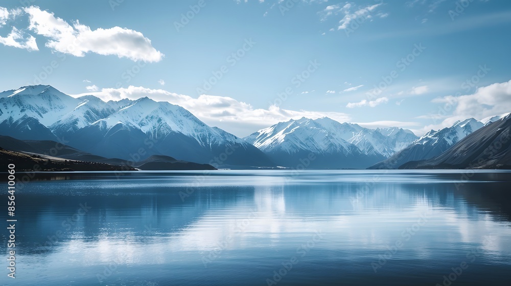 Scenic view of lake by mountains against sky Scenic view of lake by mountains against sky