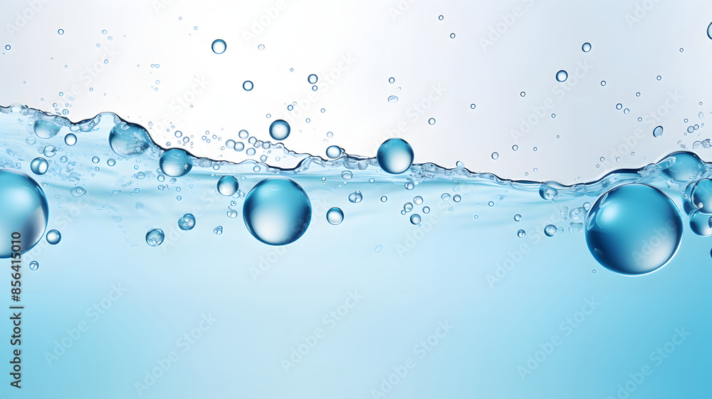 Water splashing above white background Water splashing above white background