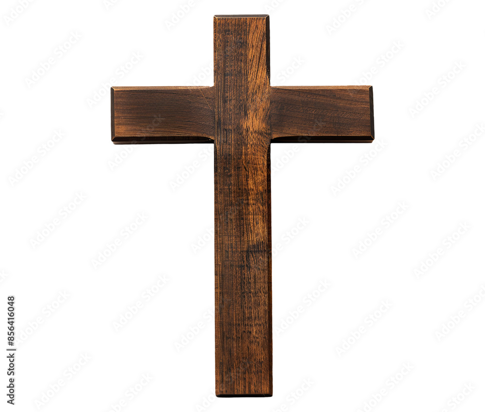Memorial intention cross isolated on transparent background Memorial intention cross isolated on transparent background