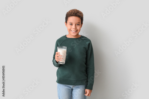 Little African-American boy...