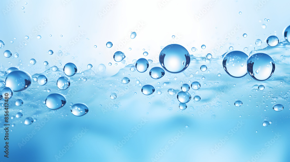 Water splashing above white background Water splashing above white background