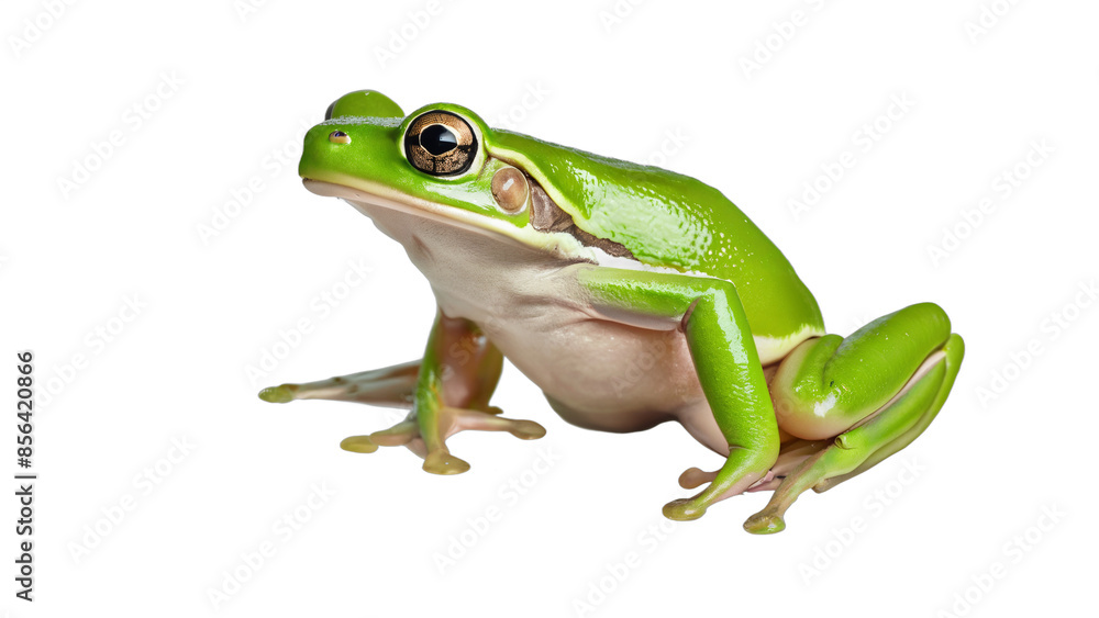 green tree frog isolated on white background , transparent png image green tree frog isolated on white background , transparent png image