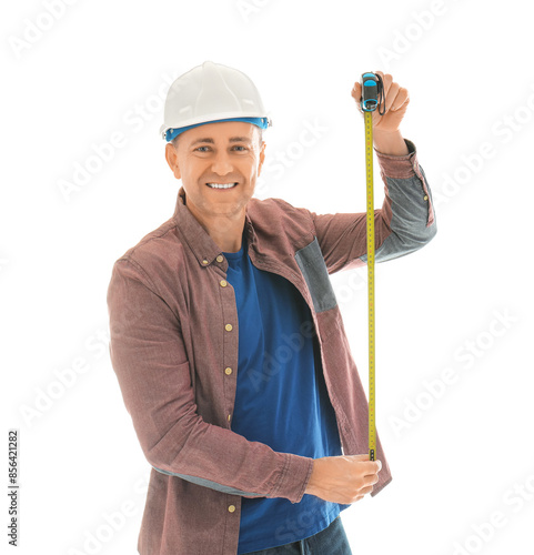Male construction worker wi...
