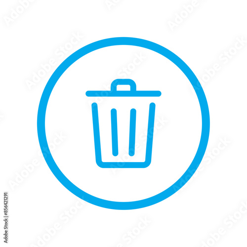 Trash bin icon