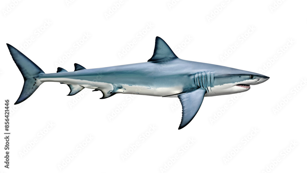 great shark isolated on white background , transparent png image great shark isolated on white background , transparent png image