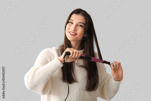 Beautiful young happy woman...