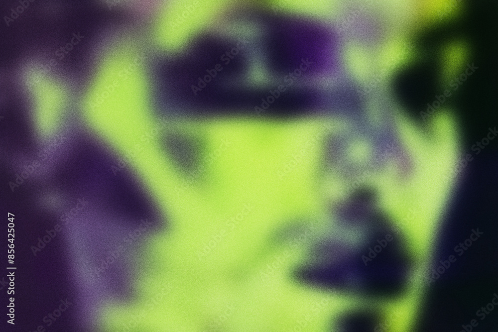 Abstract human face gradient retro background with human silhouettes. Gradient Texture. Abstract human face gradient retro background with human silhouettes. Gradient Texture.