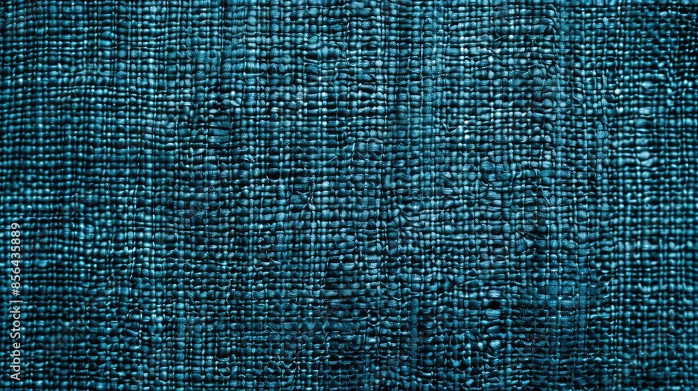 A blue and white fabric with a pattern of squares. The squares are of different sizes and are arranged in a random manner. Scene is calm and serene, as the blue A blue and white fabric with a pattern of squares. The squares are of different sizes and are arranged in a random manner. Scene is calm and serene, as the blue