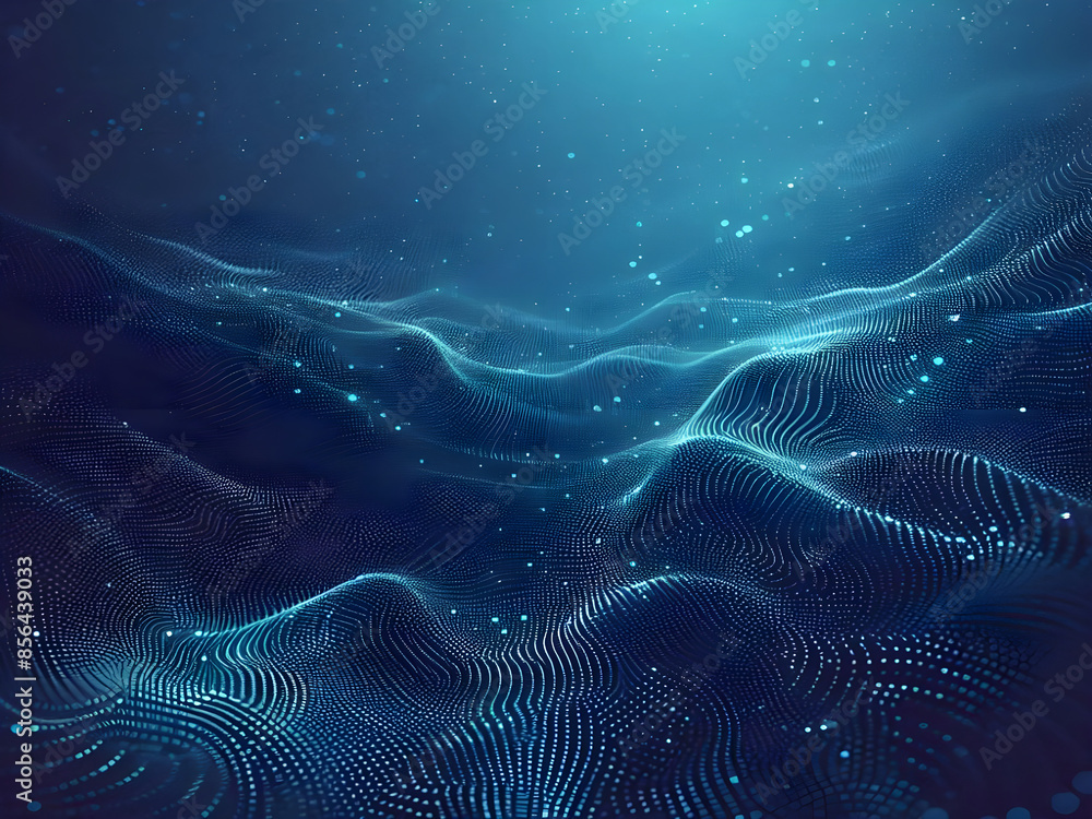 A blue abstract background with dots Shiny blue abstraction A blue abstract background with dots Shiny blue abstraction
