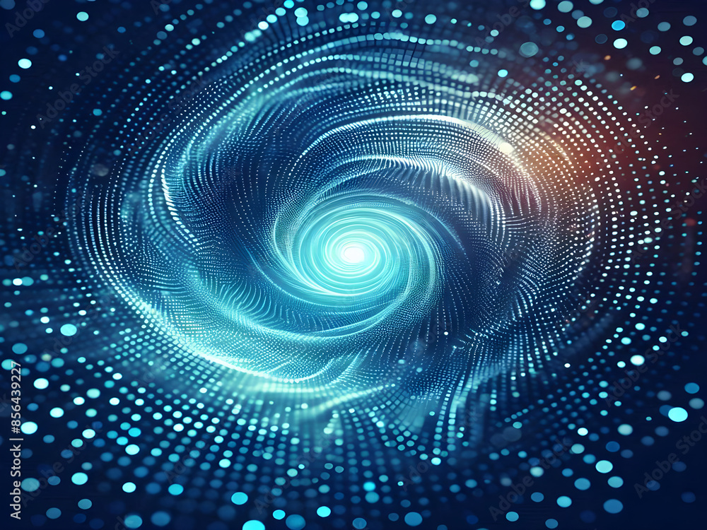 A blue abstract background with dots Shiny blue abstraction A blue abstract background with dots Shiny blue abstraction