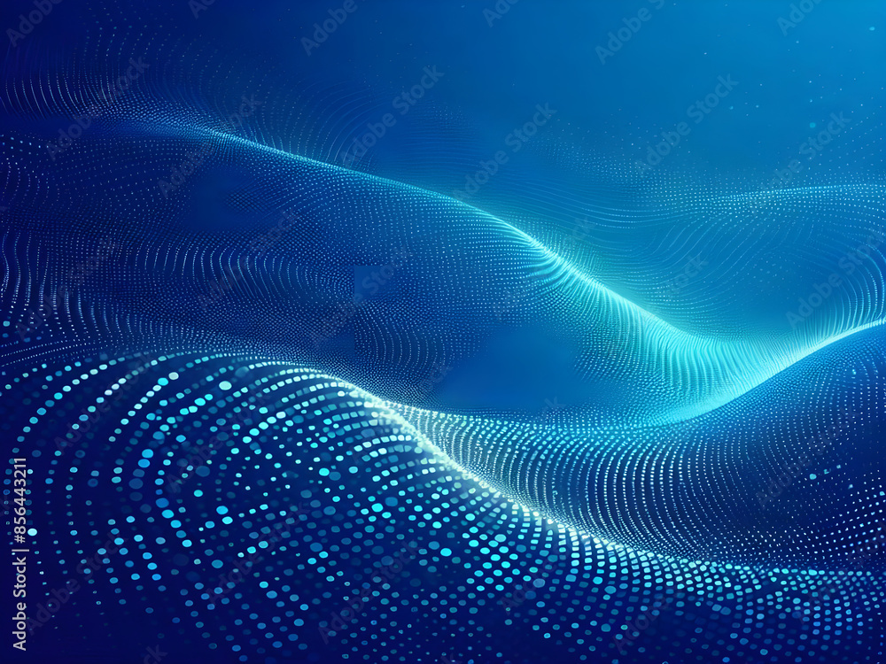A blue abstract background with dots Shiny blue abstraction A blue abstract background with dots Shiny blue abstraction