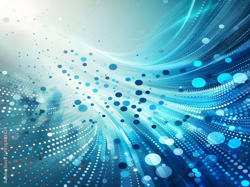 A blue abstract background with dots Shiny blue abstraction A blue abstract background with dots Shiny blue abstraction