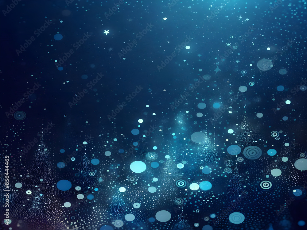 A blue abstract background with dots Shiny blue abstraction A blue abstract background with dots Shiny blue abstraction