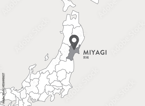 宮城県　宮城　地図