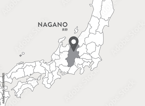 長野県　長野　地図