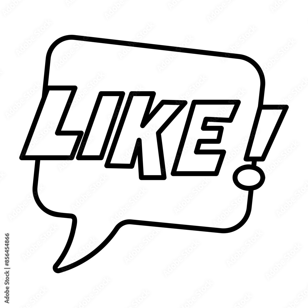 Fototapeta premium like icon