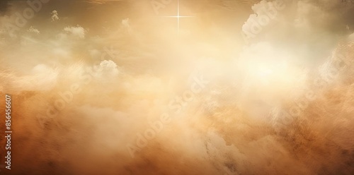 Wallpaper Mural christian background with a cross in the sky Torontodigital.ca