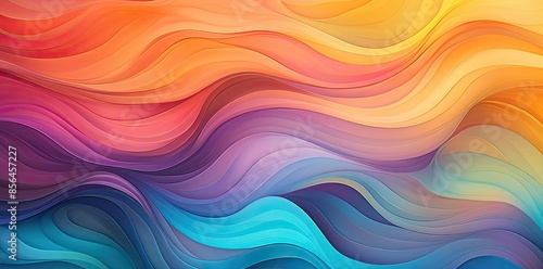 colored background with a lot of wavy lines