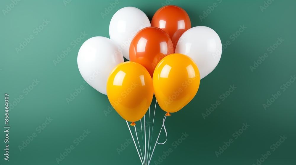 Produce high-res, detailed tricolor confetti clipart in saffron, white, and green Scattered joyfully from a low angle, ensuring no background for versatile use Produce high-res, detailed tricolor confetti clipart in saffron, white, and green Scattered joyfully from a low angle, ensuring no background for versatile use