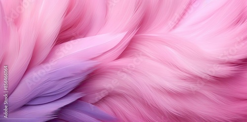 texture background of pink and white feathers in the air